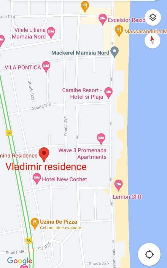 Vladimir Residence Mamaia Nord Năvodari Exterior foto